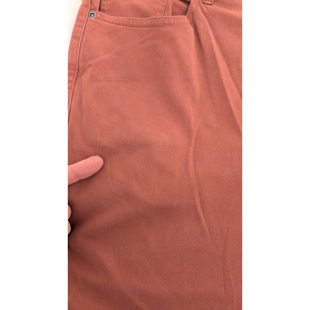 Peter Millar Pants Mens 34x31 Red Rust Ultimate Sateen 5 Pocket Chino Trouser - Picture 11 of 11